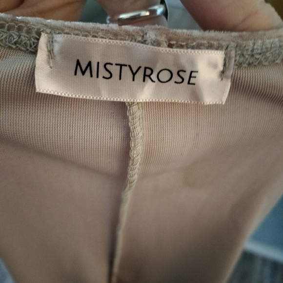 Misty Rose Mini Sparkling Slip Dress/Cocktail Dress - Picture 3 of 5